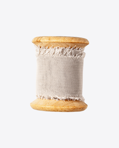 Cotton Ribbon on Spool PNG
