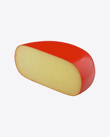 Half of Gouda Cheese