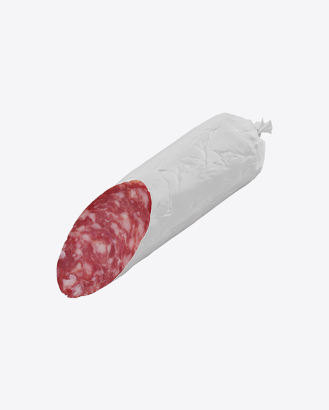 Half of Winter Salami Sausage