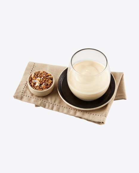Yoghurt Glass with Granola - Breakfast Set