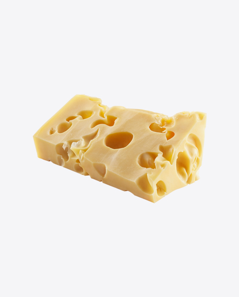Maasdam Cheese Piece