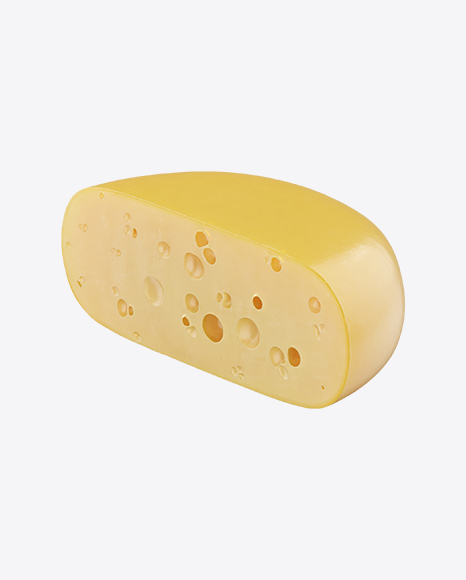 Half of Maasdam Cheese