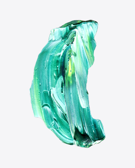 Green Paint Stroke PNG
