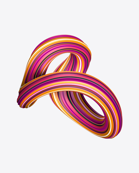 Colored Abstrast Object PNG