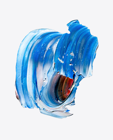 Colored Paint Stroke PNG