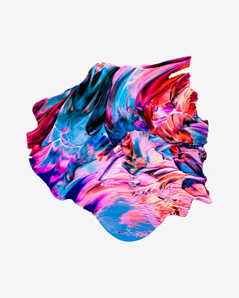 Colored Paint Stroke PNG