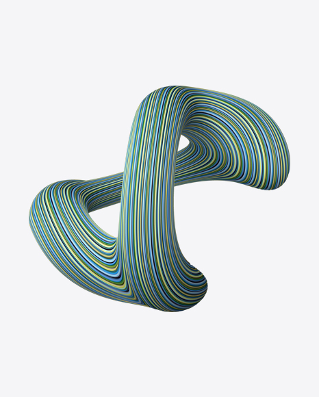 Colored Abstract Object PNG
