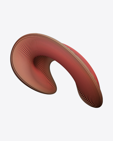 Colored Abstract Object PNG