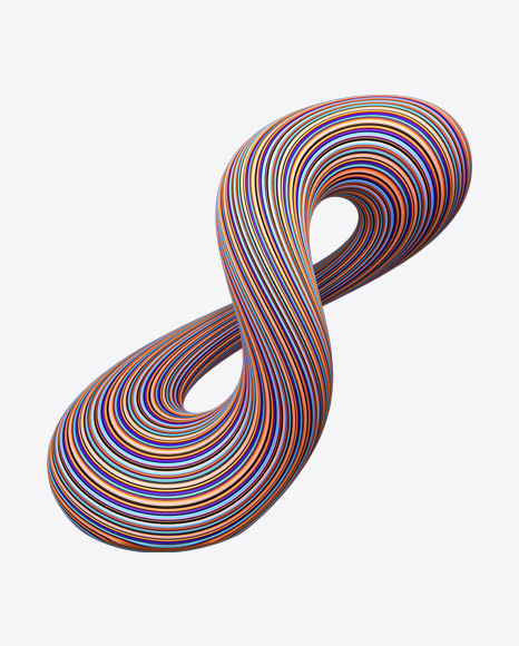 Colored Abstract Object PNG