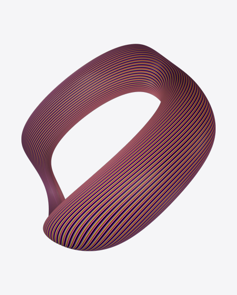 Colored Abstract Object PNG