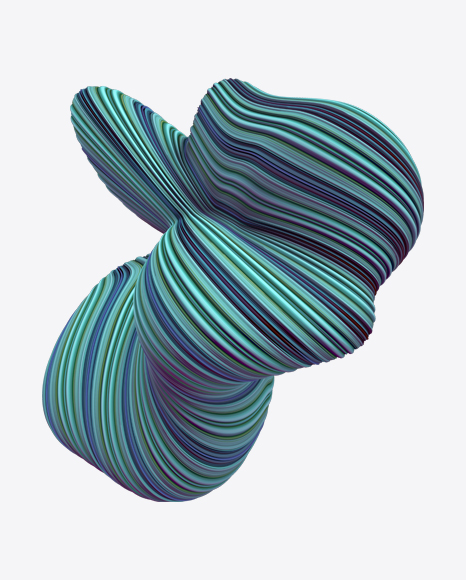 Colored Abstract Object PNG