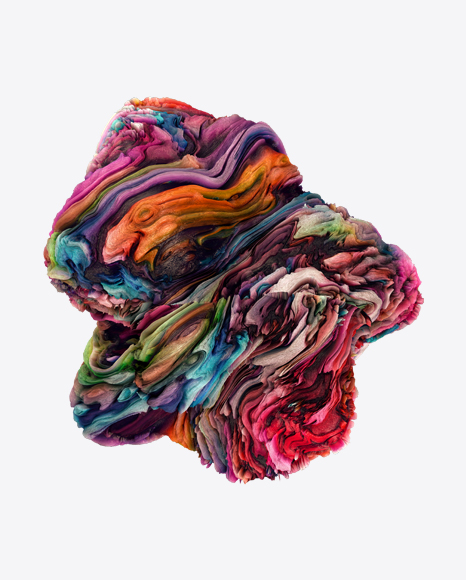 Colored Abstract Object PNG