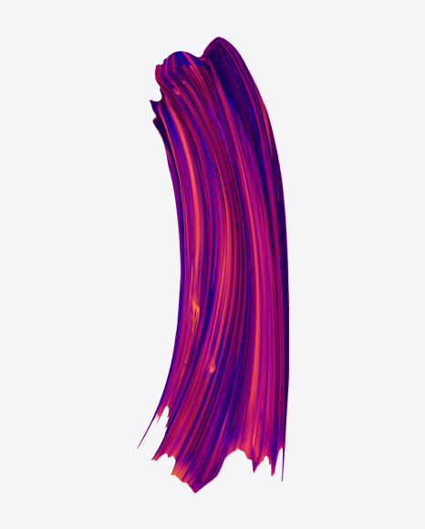 Purple-Blue Paint Stroke PNG