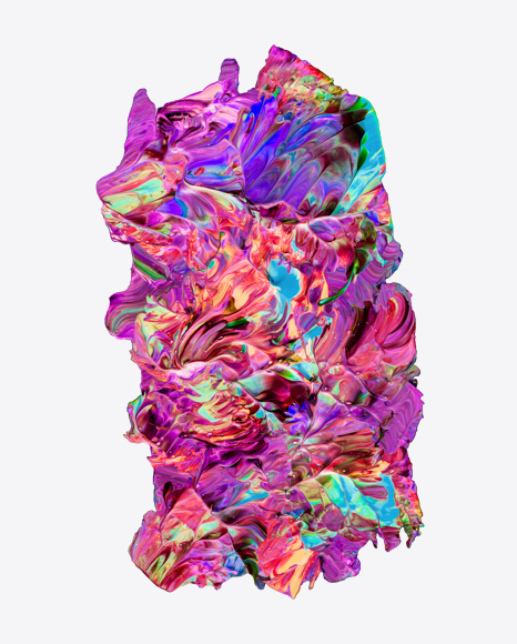 Colored Paint Stroke PNG