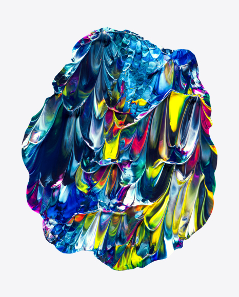 Colored Paint Stroke PNG