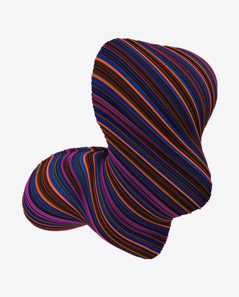 Colored Abstract Object PNG