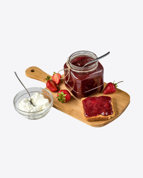 Strawberry Jam Dessert Set