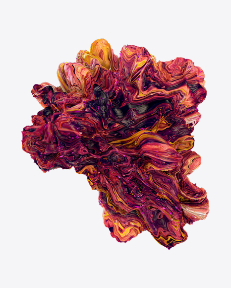 Colored Abstract Object PNG