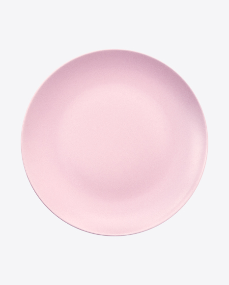 Pink Ceramic Plate