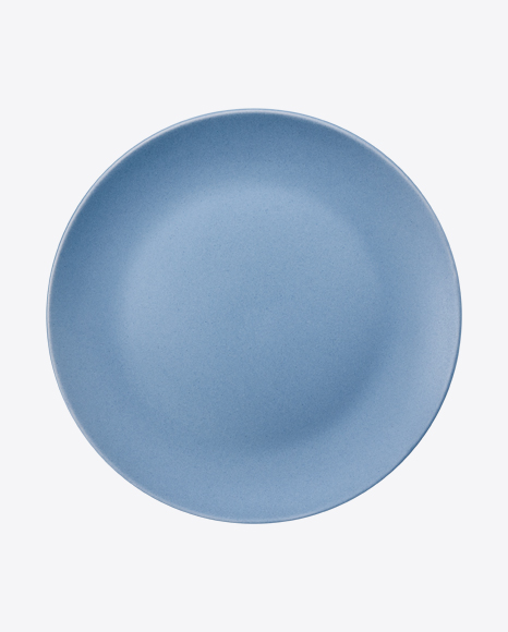 Blue Ceramic Plate