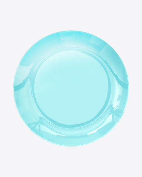 Blue Ceramic Plate