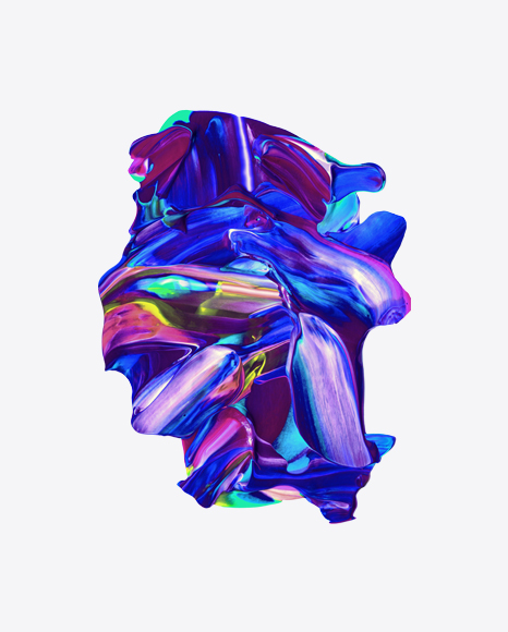 Colored Paint Stroke PNG
