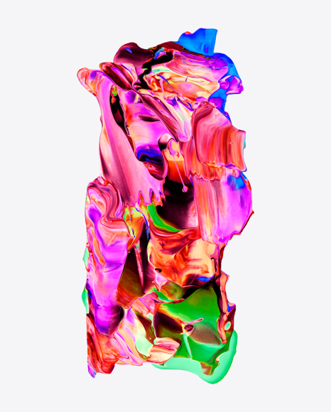 Colored Paint Stroke PNG