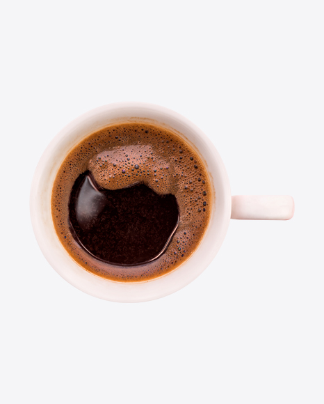 Black Coffee Cup