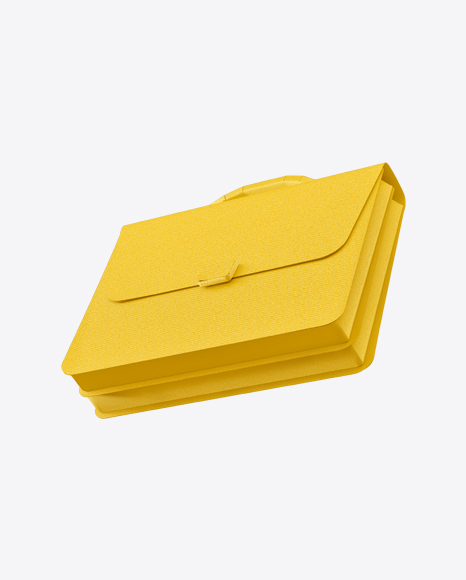 Yellow Paper Briefcase