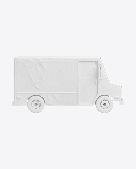 White Paper Van