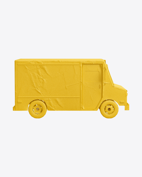 Yellow Paper Van