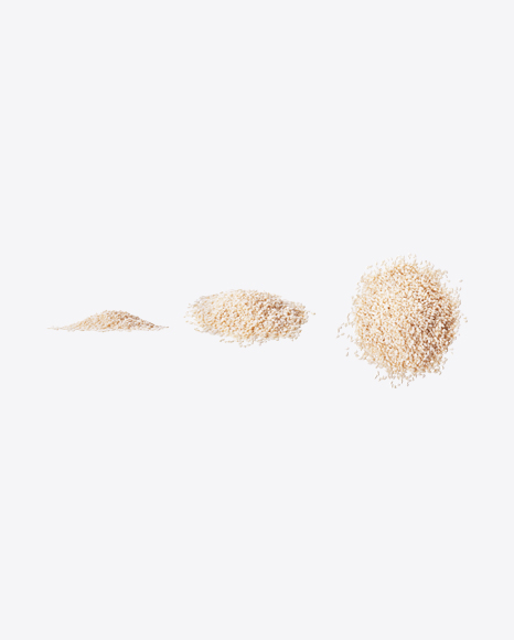Bunch White Seasame Seeds PNG