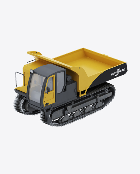Crawler Dump Truck PNG