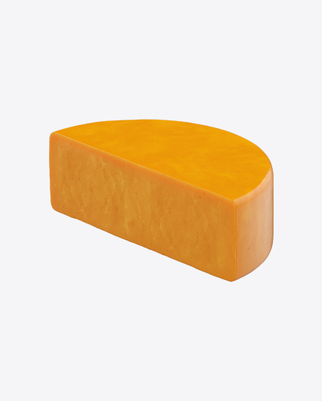 Half of Cheddar Cheese