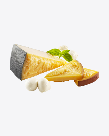 Parmesan Cheese with Mozzarella Balls