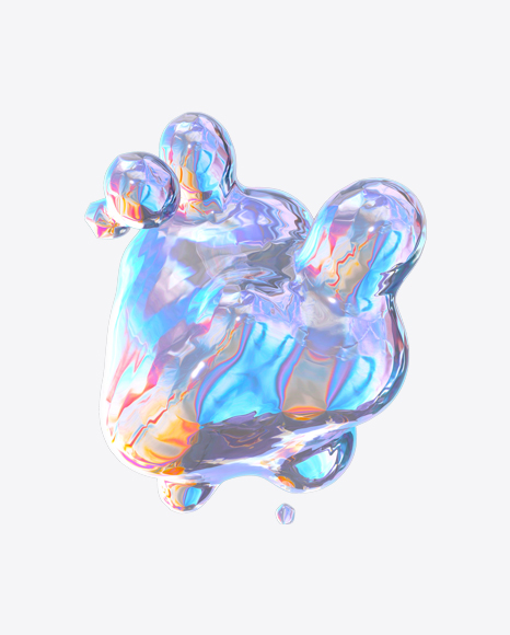 Abstract Foiled Shapev PNG