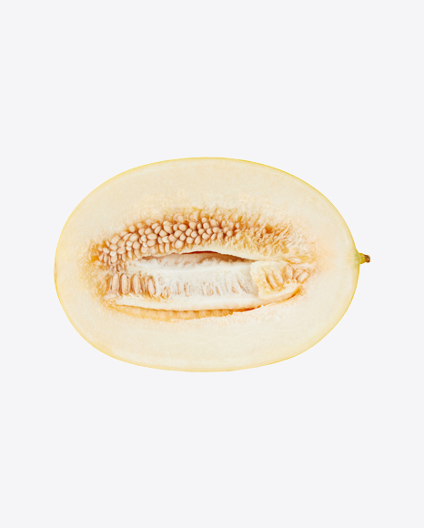 Half of Yellow Melon PNG