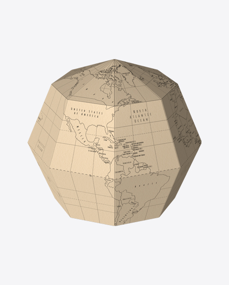 Paper Globe PNG