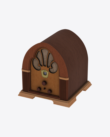 Retro Radio Speaker