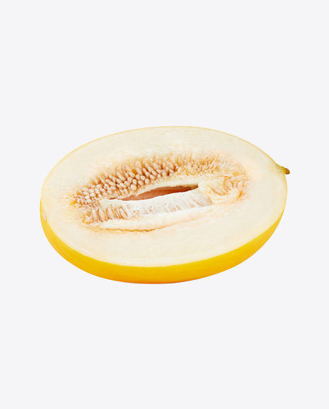 Half of Yellow Melon PNG