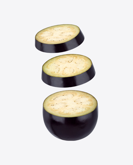 Eggplant Slices PNG
