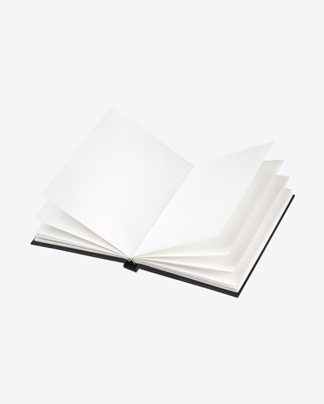 Opened Notebok PNG