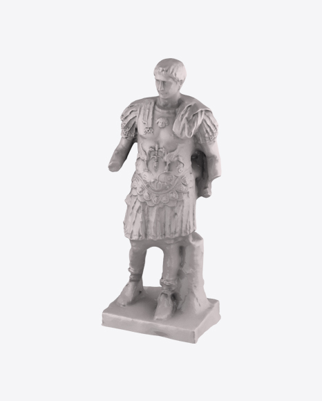 Emperor Trajan Statue PNG
