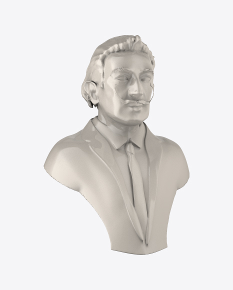 Salvador Dali Bust PNG