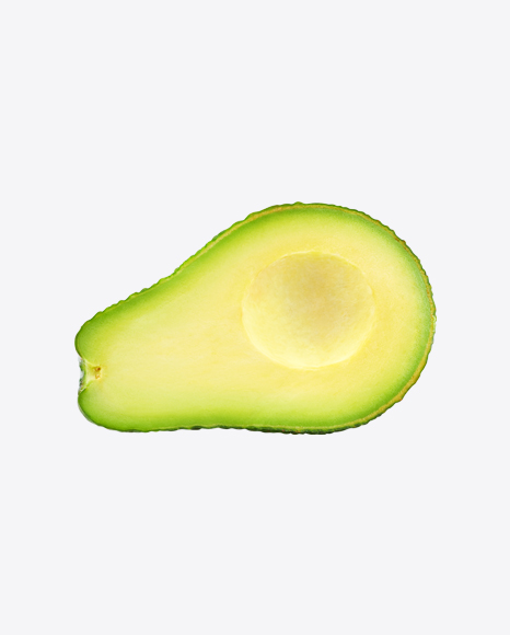 Half of Avocado PNG