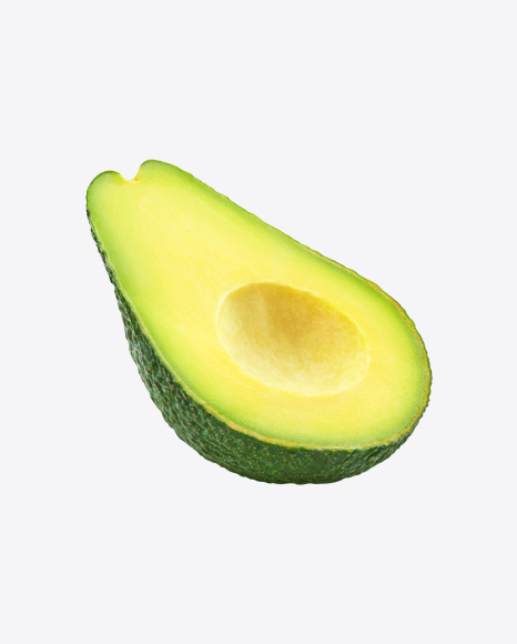 Half of Avocado PNG