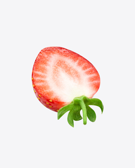 Half of Strawberry