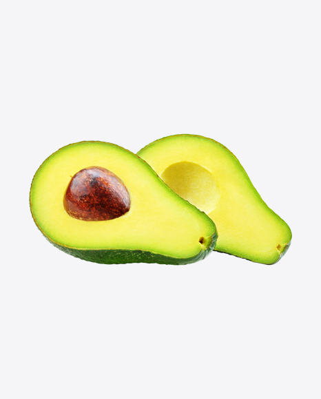Avocado Halfs PNG