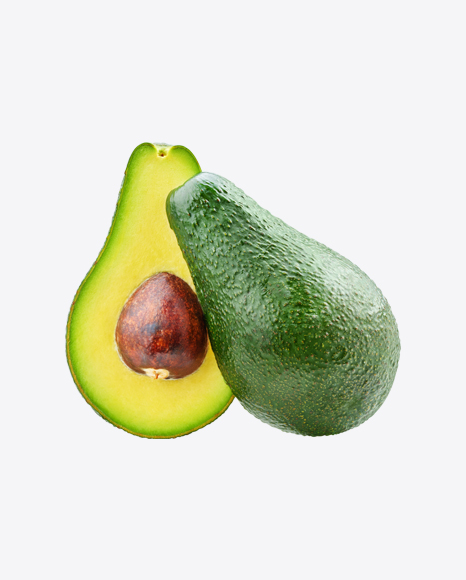 Avocado Halfs PNG