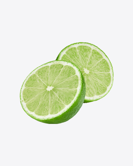 Halfs of Lime PNG